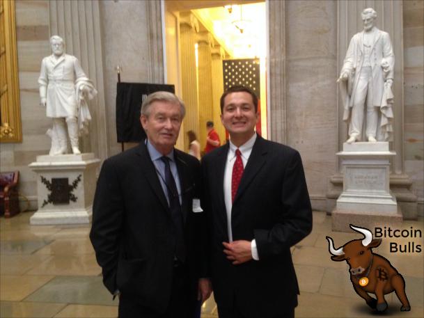 Bob Anderson and David Smith touring Capitol Hill