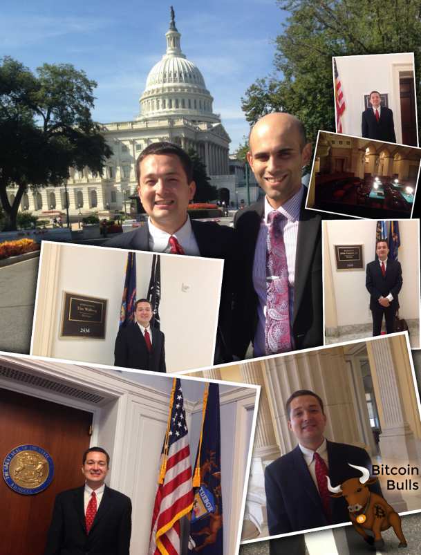 David Smith visiting congressional offices