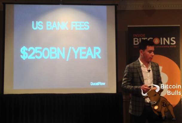 Raphael Paulin Daigle says banks make $250 billion in annual fees.